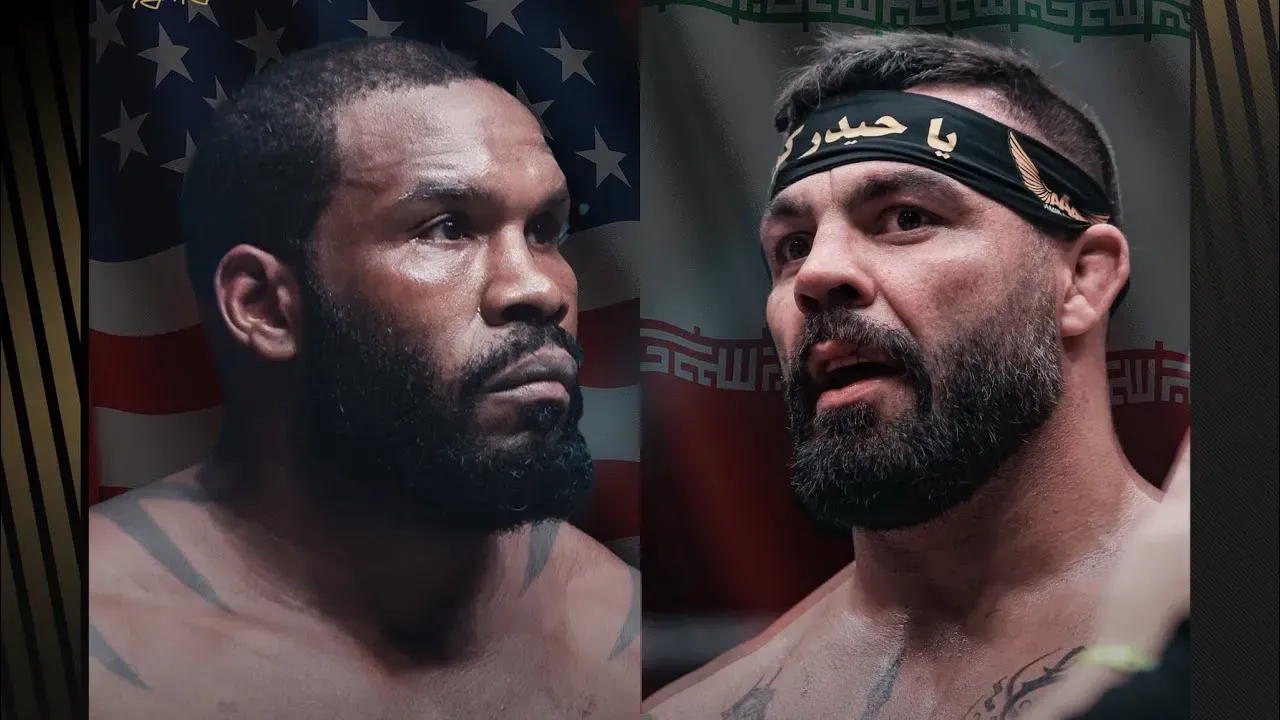 ساعت دقیق مبارزه امیر علی‌اکبری و تونی جانسون آمریکایی