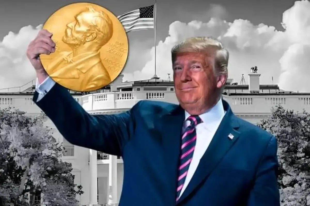 (ویدئو) ترامپ: به برنده جایزه نوبل صلح نگفتم جایزه ات را به من بده!