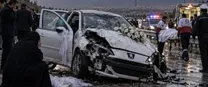 عروس حادثه دیشب اتوبان آزادگان، جان باخت