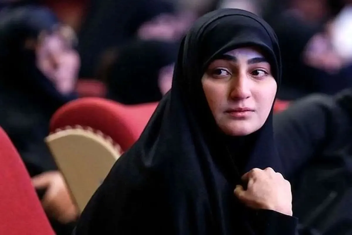 حضور زینب سلیمانی در راهپیمایی امروز ۲۲ بهمن