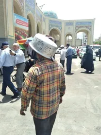 قاب خاصی که در حاشیه نماز جمعه تهران ثبت شد