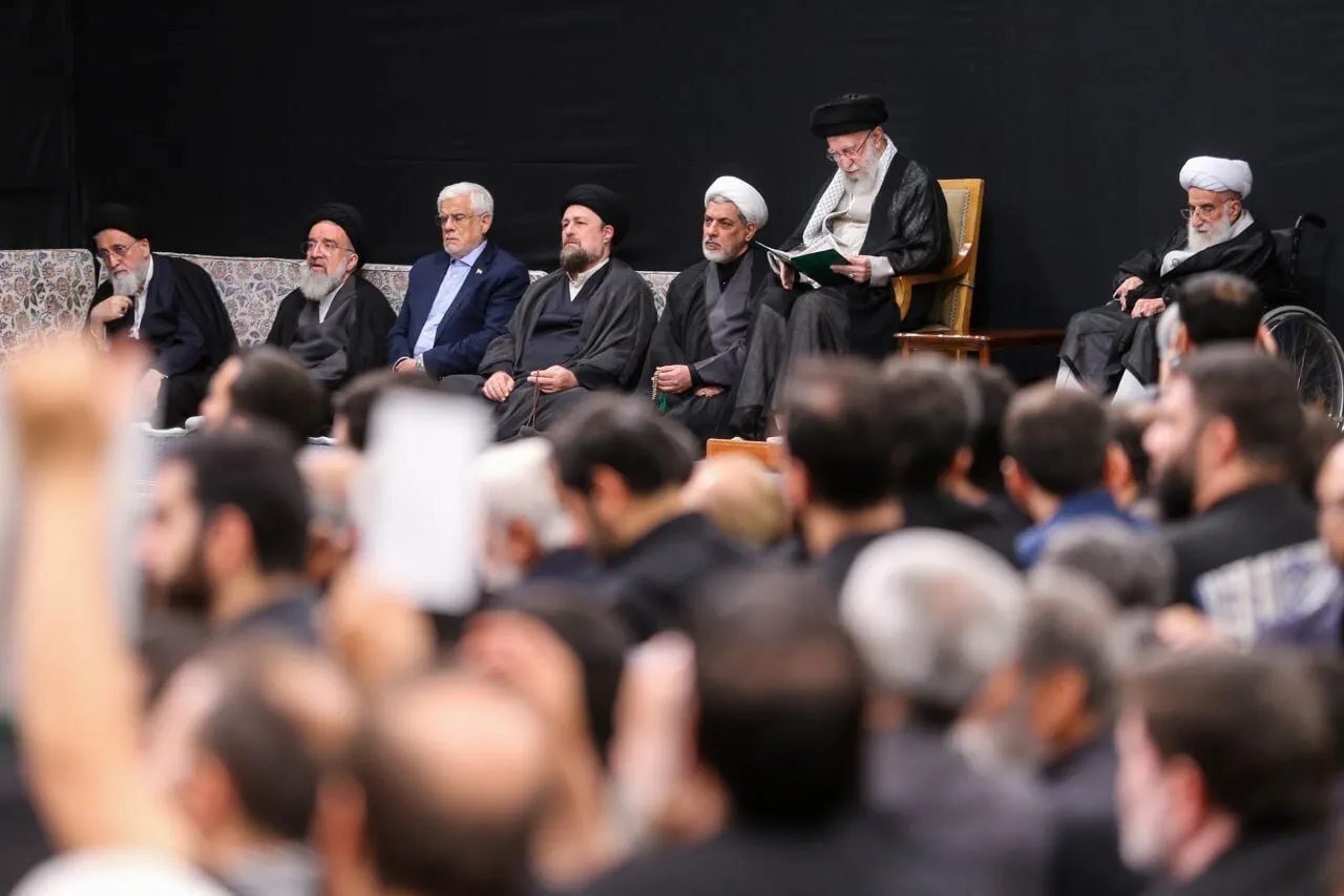 عکس | خوش و بش جالب جنتی و رهبر انقلاب در دیدار امروز