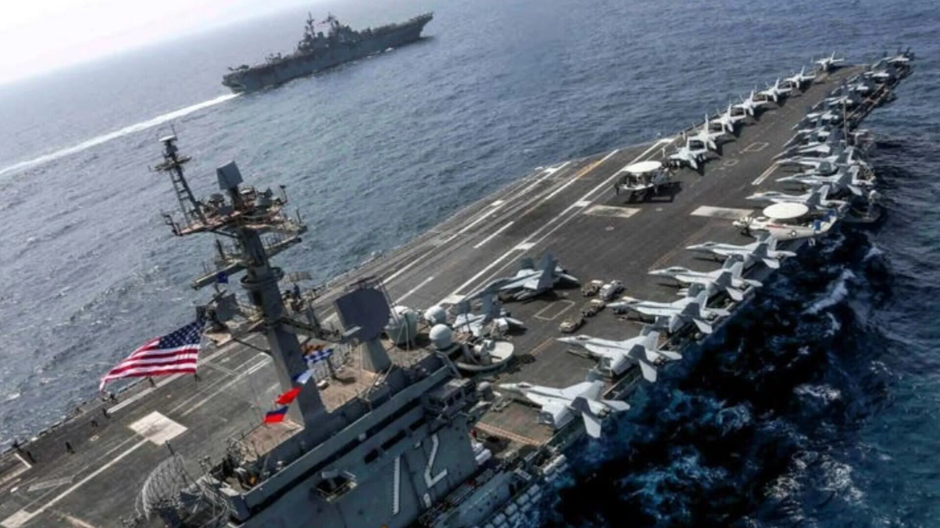 عقب‌نشینی ناو گروه «آبراهام لینکن» به فاصله ۱۴۰۰ کیلومتری بندر چابهار