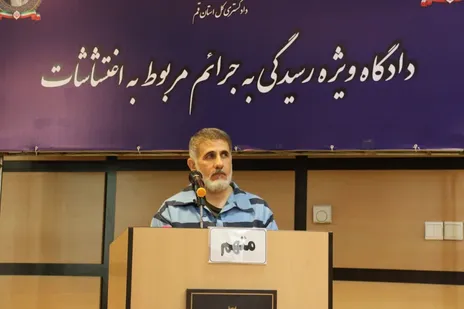(تصاویر) دادگاه رسیدگی به اتهامات صادق ساعدی‌نیا برگزار شد