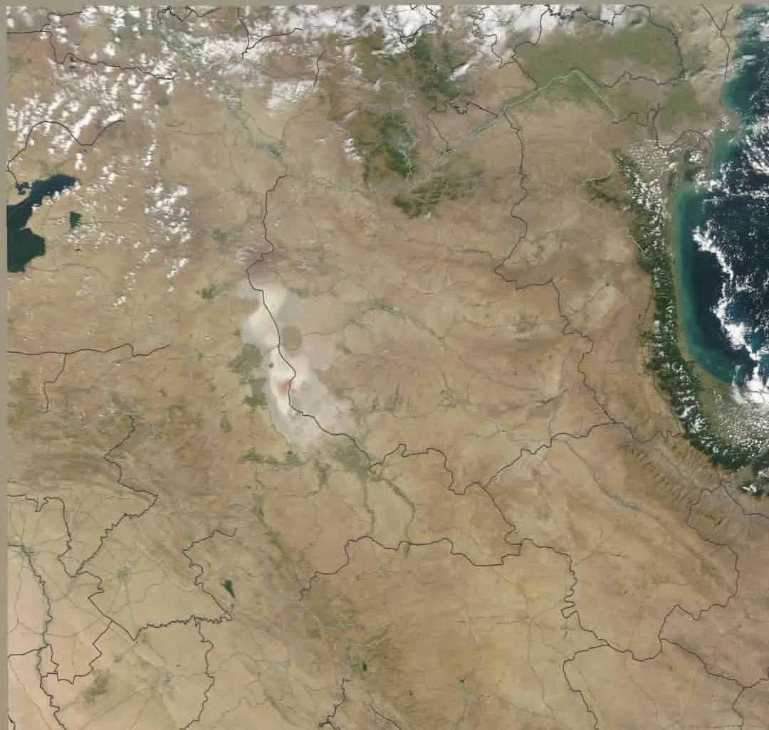 دریاچه ارومیه به طور کامل محو شد!