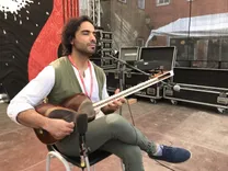 ویدئو | علی قمصری با تار ایرانی سپر برق تهران شد