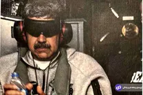 انتشار تصویر عجیبی از نیکلاس مادورو روی ناو جنگی آمریکا