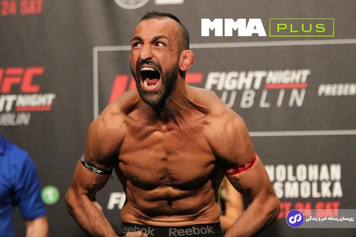رضا مددی؛ فایتر ایرانی - سوئدی سبک‌وزن MMA معروف به «سگ دیوانه» که متخصص مبارزات فرسایشی و تحمیل کلینچ بود