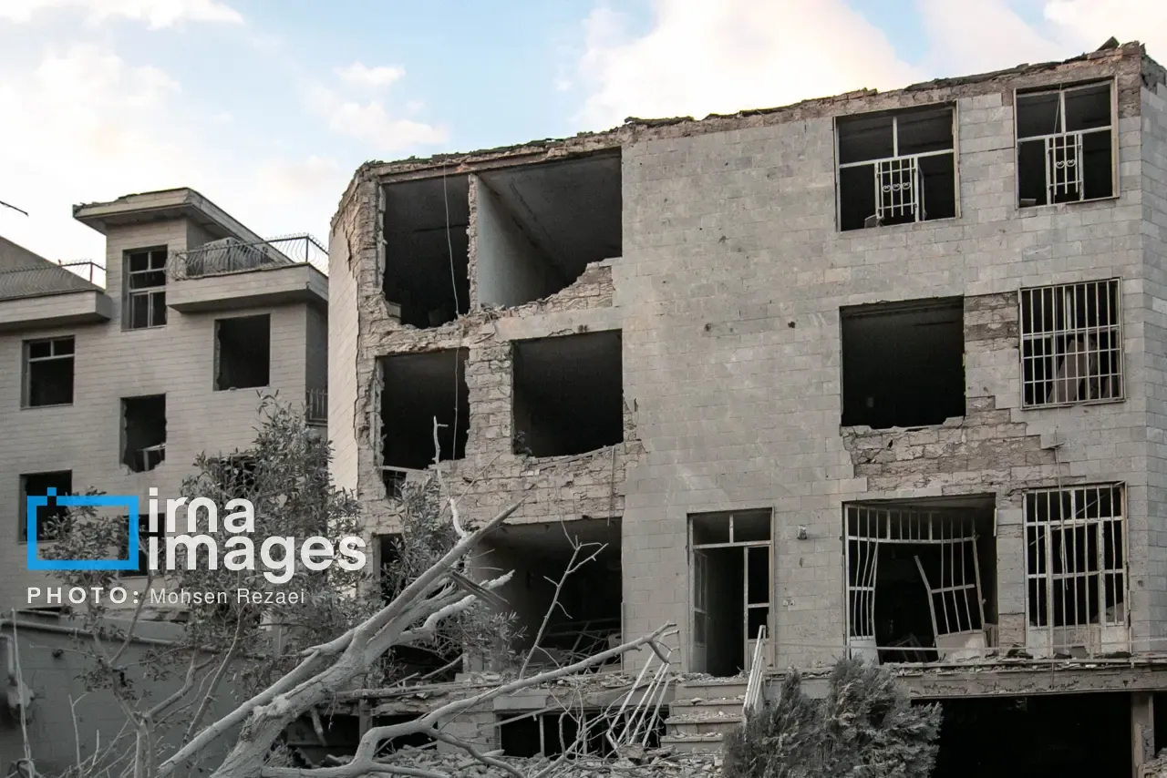 حمله موشکی به منطقه مسکونی در تهران