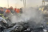 (ویدئو) لحظه انفجار تانکر سوخت در سنندج