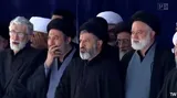اشک‌های فرزندان رهبر شهید انقلاب در هنگام وداع با پیکر پدر+ فیلم