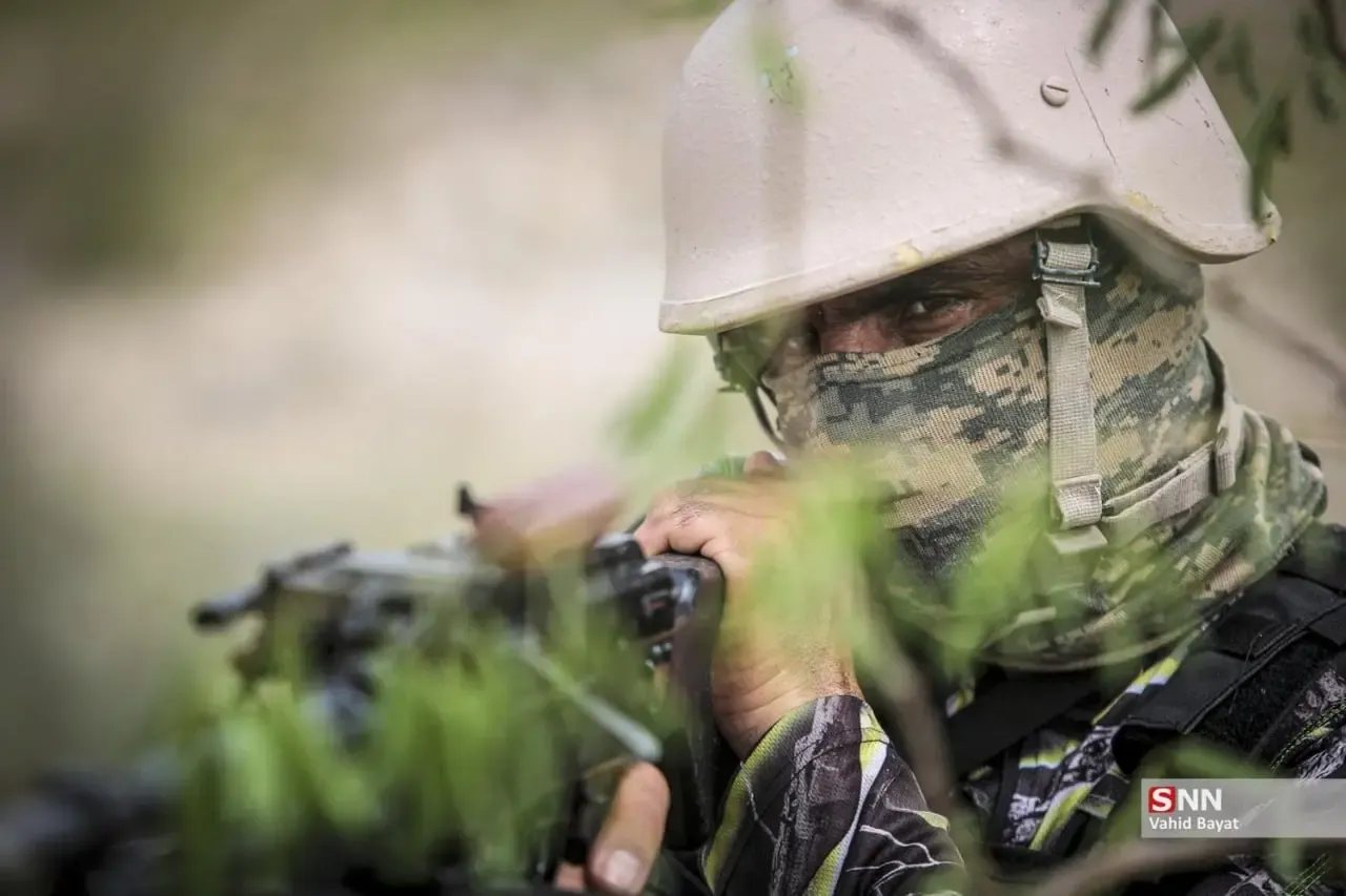 تکاوران ارتش در سواحل جنوب