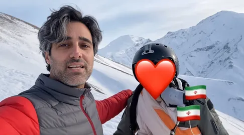 لحظه پیدا کردن خلبانان هواپیمای یاک ۱۳۰ نهاجا در ارتفاعات تهران توسط جواد قارایی + ویدئو