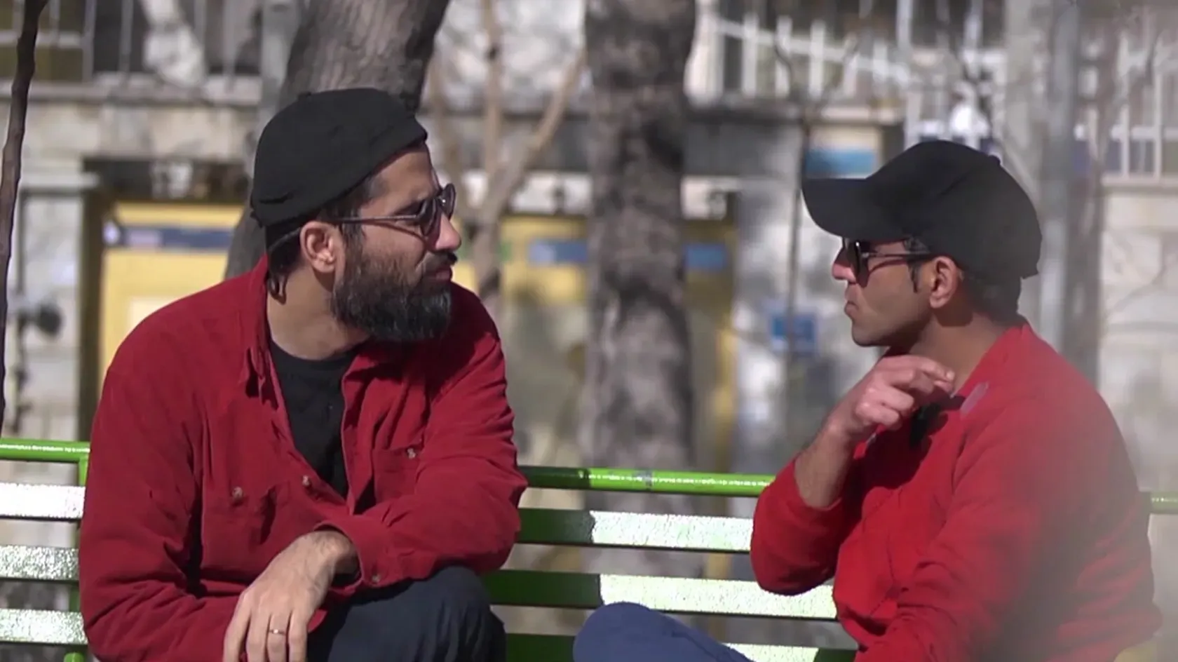 محمد صابری و هومن سیدی در سریال وحشی