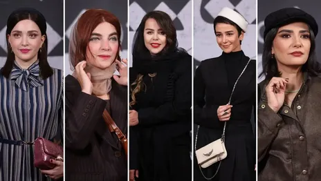 تصویر سمیرا حسن‌پور و همسرش در مراسم ارکان خصوصی فیلم «بت»