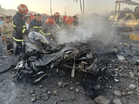تصاویر تلخ از جانباختگان حادثه امروز در سنندج