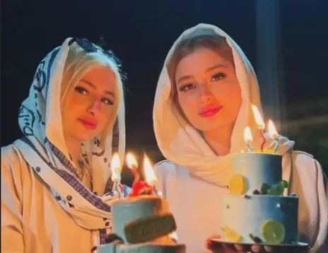 تغییر چهره شدید سارا و نیکای سریال پایتخت در جشن تولد ۲۲ سالگی + تصاویر