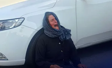 التماس مادر قاتل به مادر الهه مقابل دادگاه