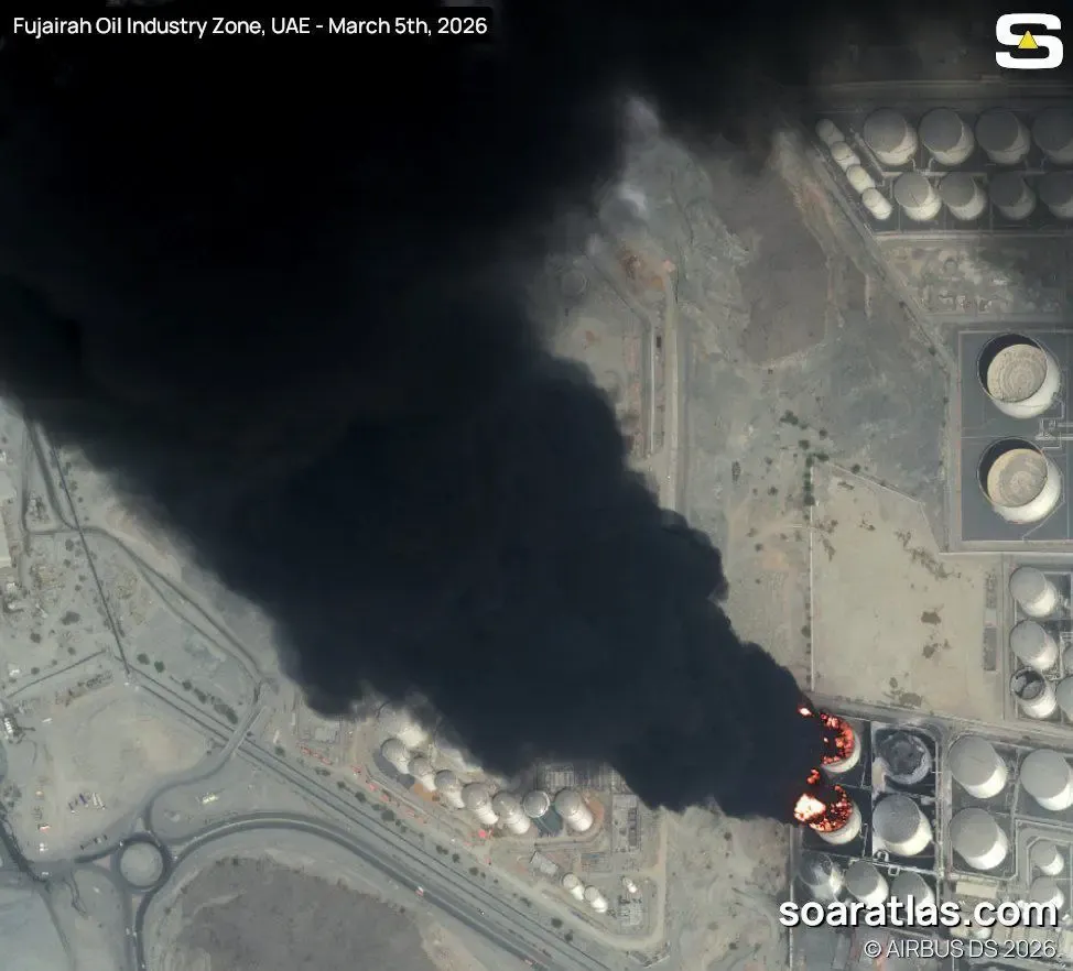 حمله به انبارهای نفت امارات