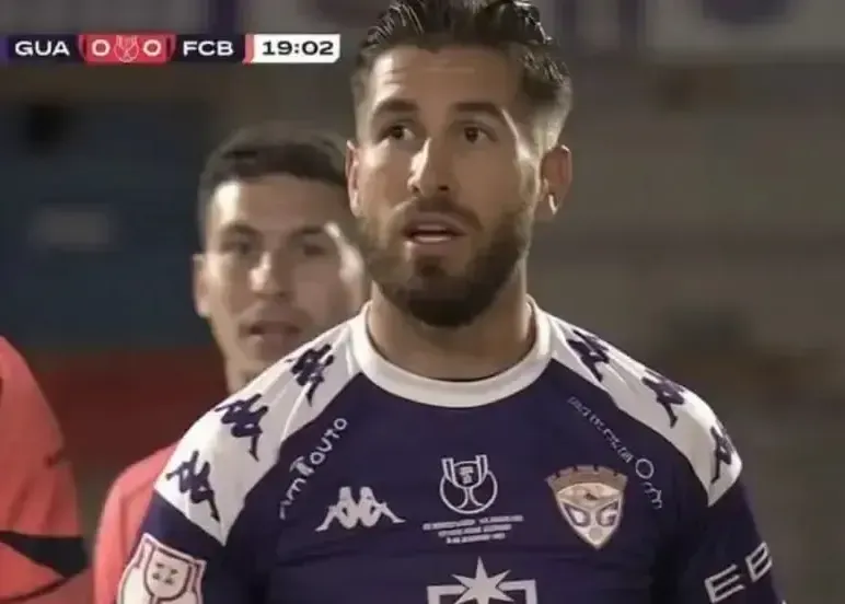 راموس برابر بارسا؛ شباهت بیش از حد و عجیب بازیکن گوادالاخارا به سرخیو راموس در بازی برابر بارسلونا