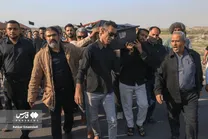 (تصاویر) مراسم تشییع و خاکسپاری عیسی بلوچستانی خواننده محبوب بندرعباسی