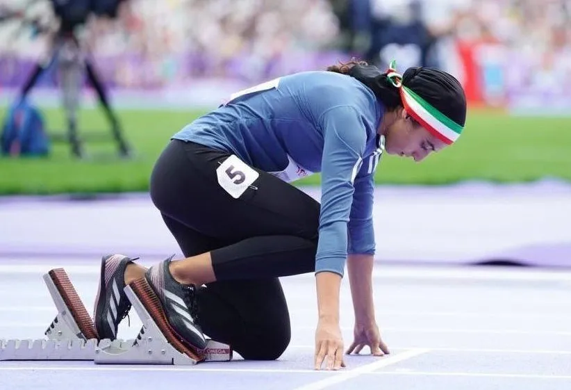 هاجر صفرزاده: قانون نمی‌گذارد همراهِ مرد با من بدود