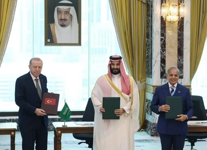دیدار رهبران ترکیه عربستان و پاکستان