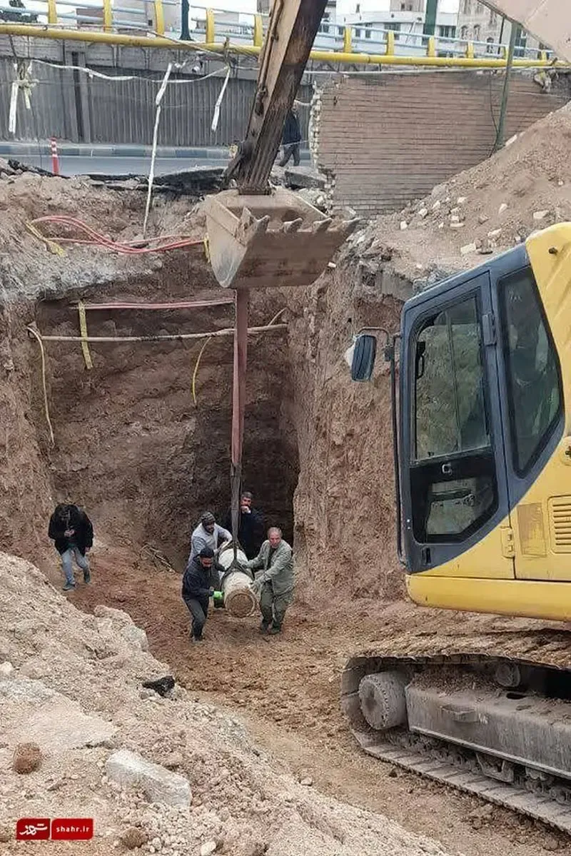 بمب عمل نکرده در تهران