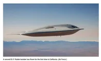 دومین غول بمب افکن B-۲۱ آمریکا رونمایی شد