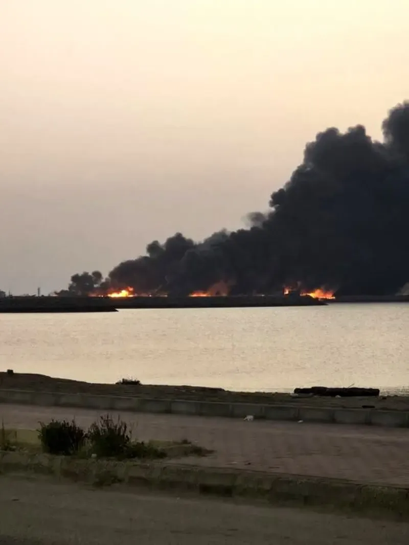 حمله به اسکه صیادی جاسک