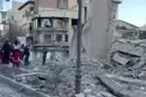 تصاویر تکان‌دهنده از میدان انقلاب پس از حمله