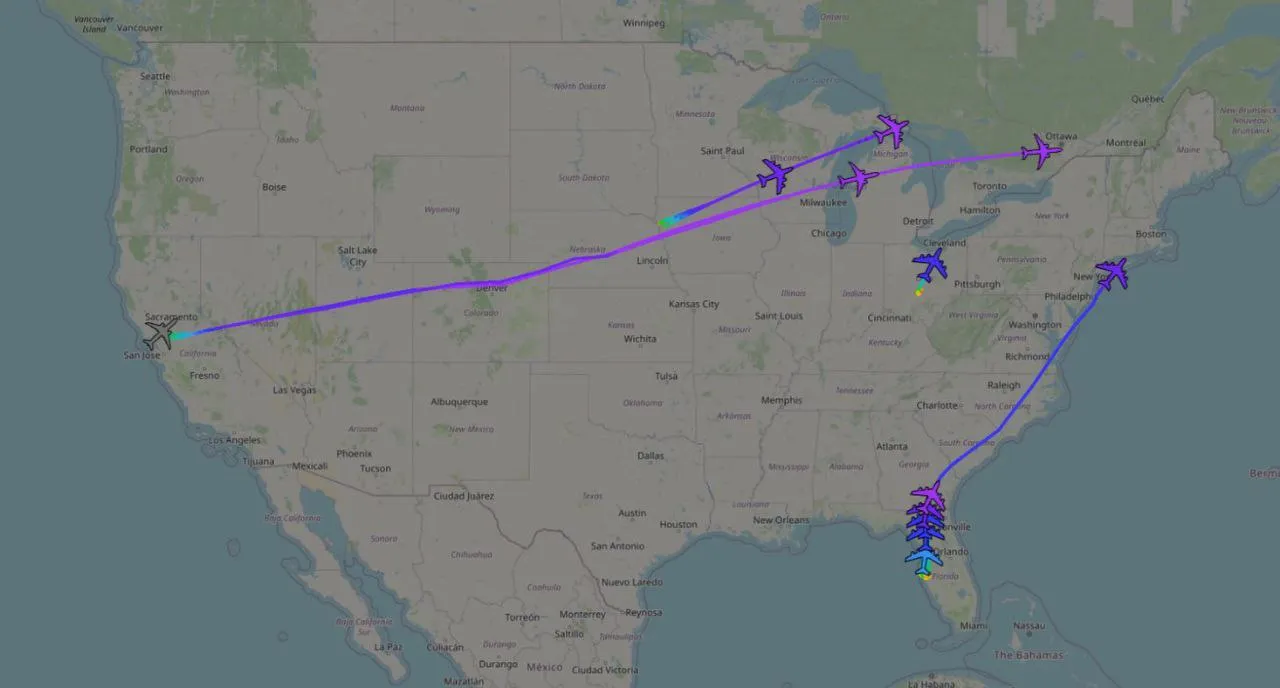 تصاویری از اعزام ۵۰ جنگنده آمریکایی به خاورمیانه در ۲۴ ساعت گذشته و پس از پایان مذاکره ژنو