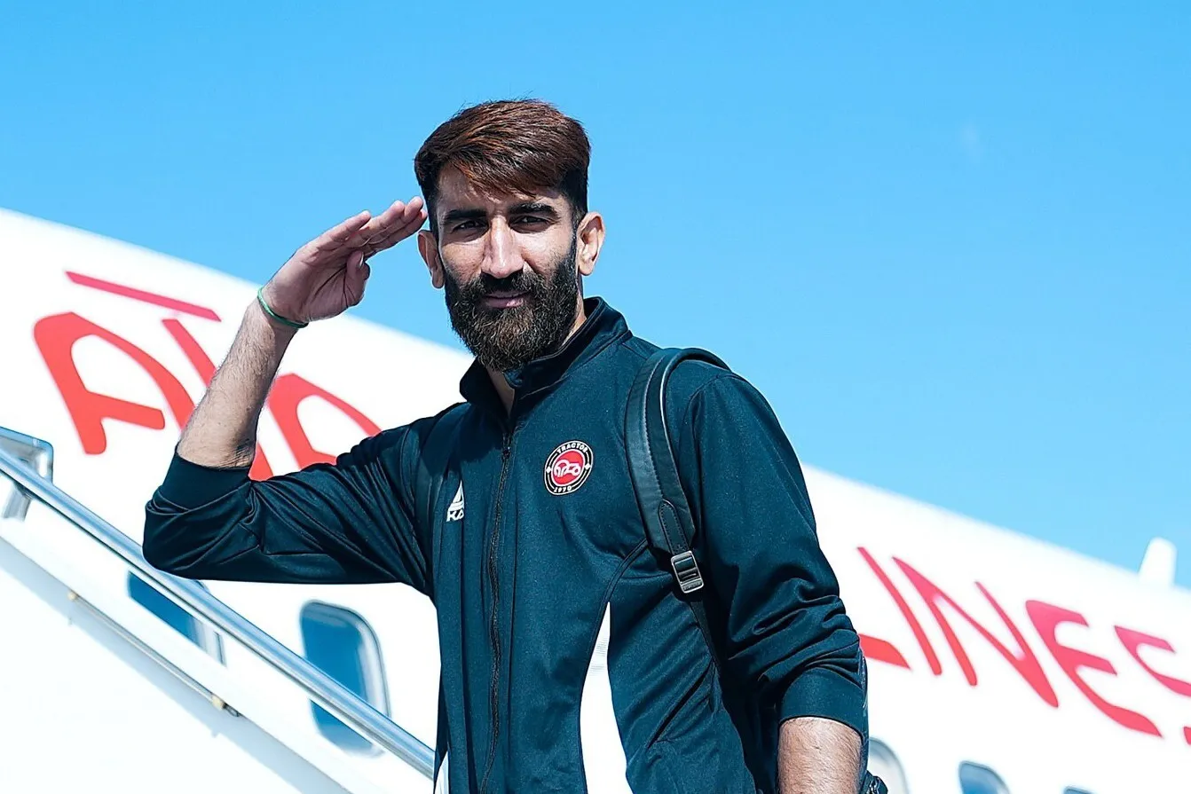 عکس | سلام نظامی بیرانوند پس از پایان محرومیت