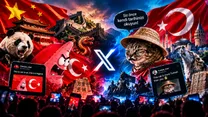 «جنگ جهانی اول توییتر» بین ترکیه و چین؛ دعوایی که با یک ستاره صورتی شروع شد!