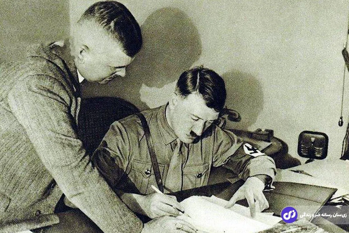 عکس | هیتلر عید نوروز را به رضاشاه تبریک گفت