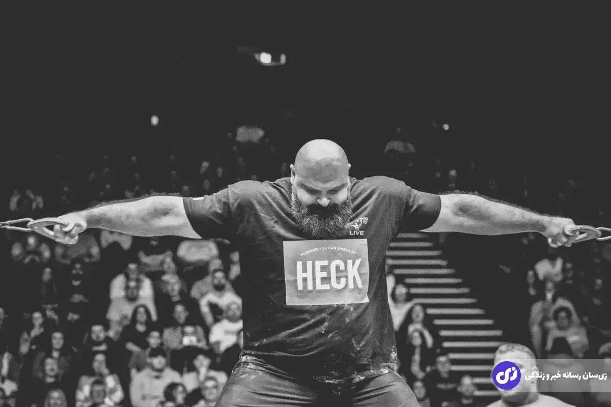 لورنس شهلایی؛ استرانگمن کرمانشاهی – انگلیسی و قویترین مرد بریتانیا و اروپا که مشهورترین تحلیل‌گر مسابقات قویترین مردان جهان است