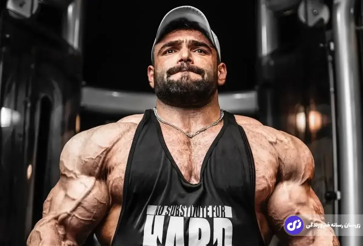 ایمان رضایی؛ بدنساز لرستانی با عضلات ساق پای منحصر به فرد معروف به «غول الیگودرز» که اسکوات ۴۰۰ کیلویی را دو بار تکرار کرد