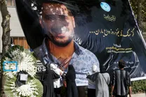 تصاویری تلخ از تشییع پیکر محمدامین کلاته، دانشجوی دانشگاه تهران