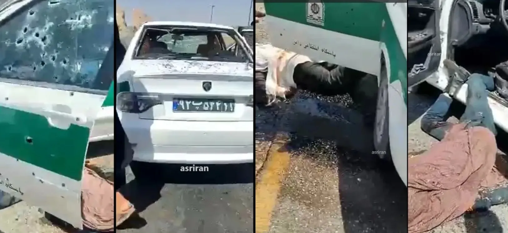 حملۀ تروریستی به مأموران پلیس در ایرانشهر