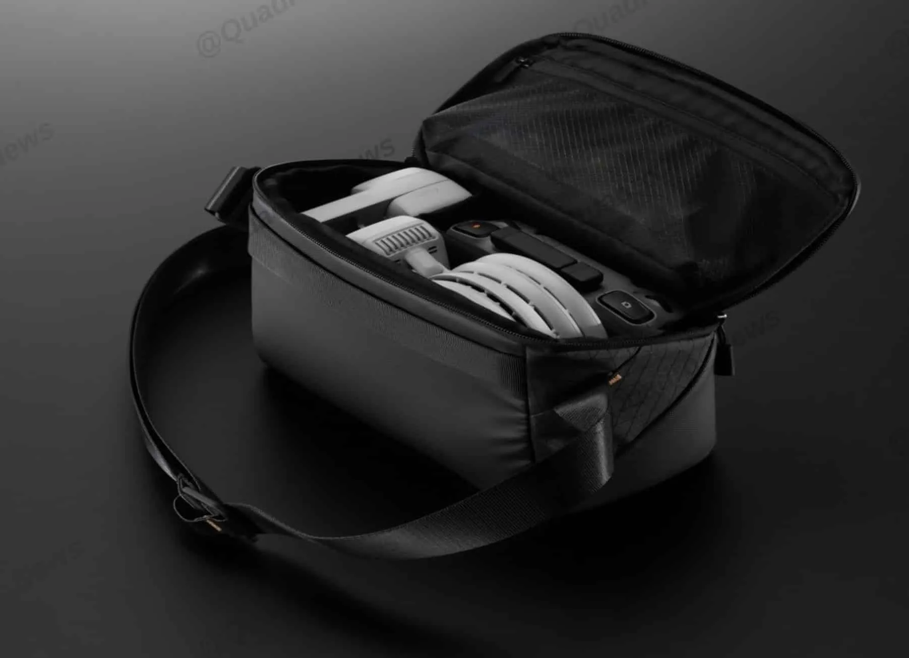 پهپاد عجیب و تاشویی که در کیف جا می‌گیرد